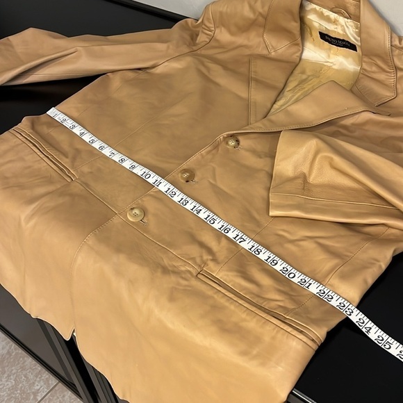 BRUNO MAGLI 100%Leather buttery soft,Latte color, lightweight,sz 46 Italy/L US - Picture 9 of 17